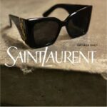BUTTERFLY SUNGLASSES BLACK ACETATE