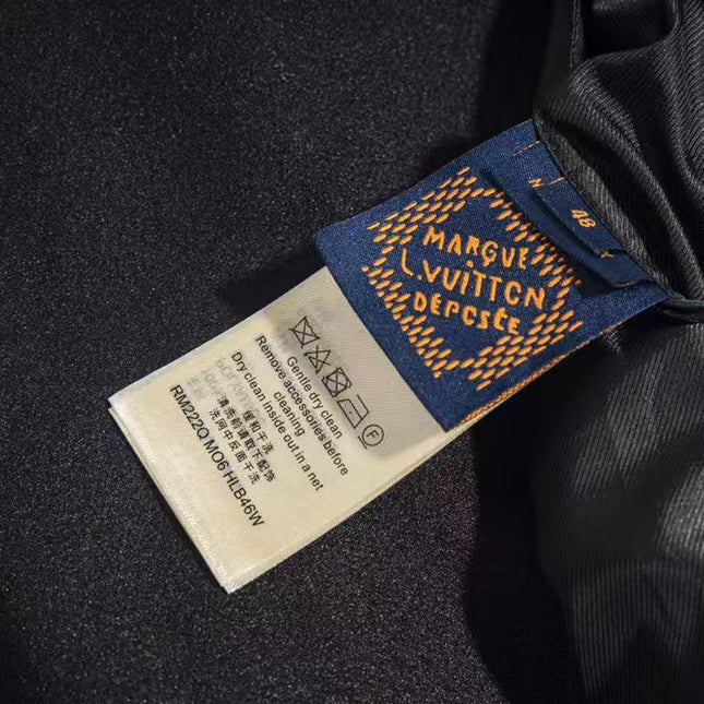 LV Signature Varsity Blouson Black White