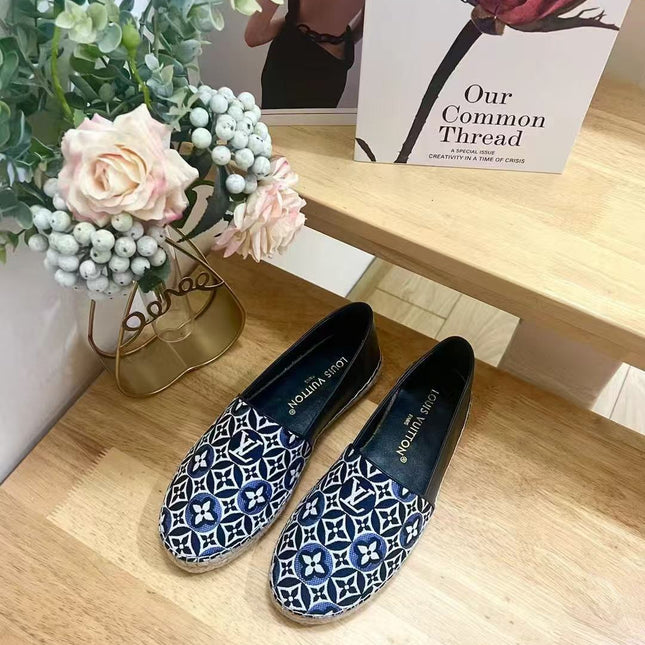 LV HELIOS FLAT ESPADRILLE SANDALS 25S 164374