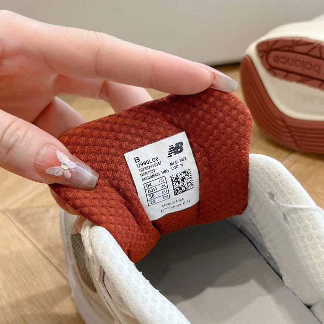 LP&NB CLASSIC BISCUIT SNEAKERS WHITE SUEDE