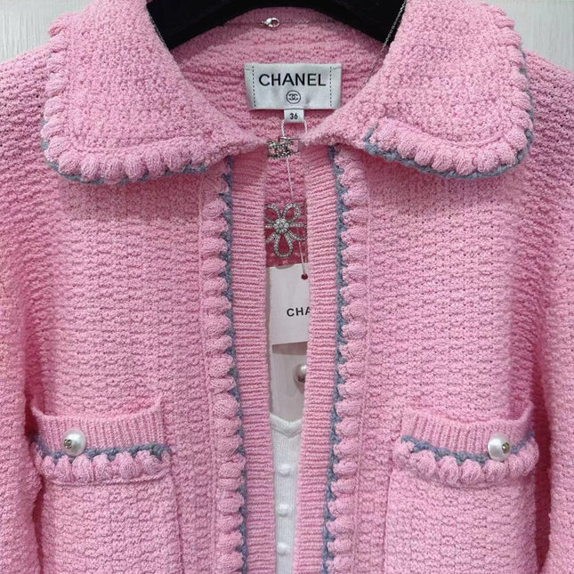 CC 25P Cardigan Pink Tweed 226820