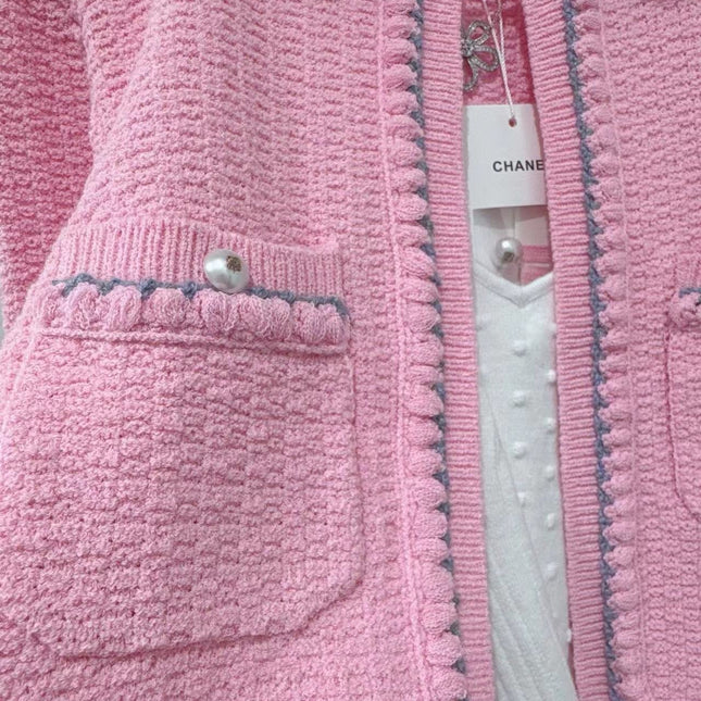CC 25P Cardigan Pink Tweed 226820