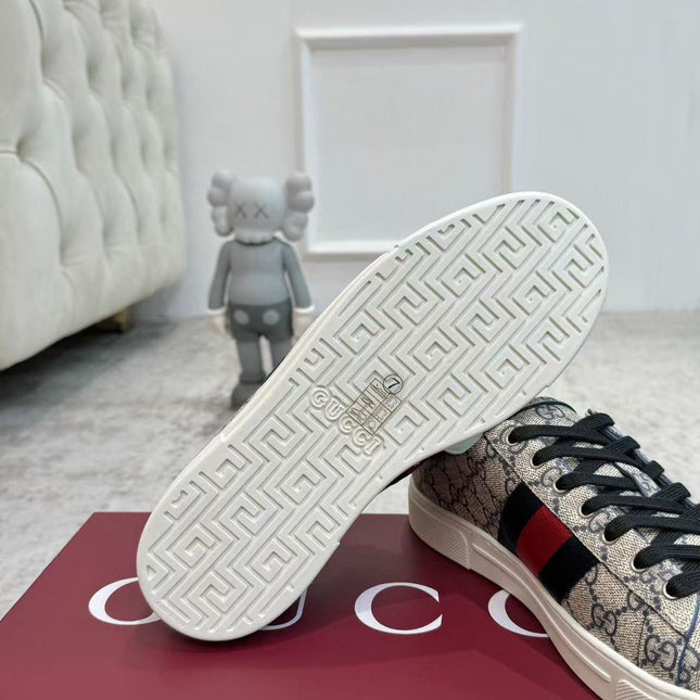 ACE TRAINER CANVAS IN WEB BEIGE