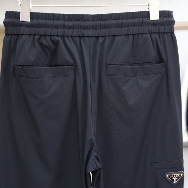 PRADA BLACK JOGGER PANTS 458721