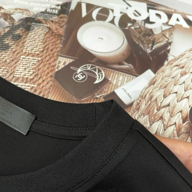 PRADA T-SHIRT BLACK COTTON 896357