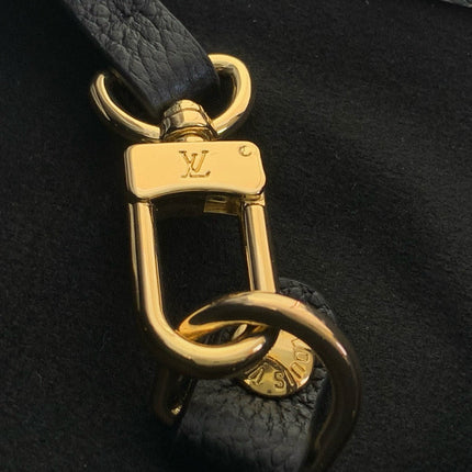 NEVERFULLxTM MM TOTE BAG 32 IN BLACK MONOGRAM CALFSKIN