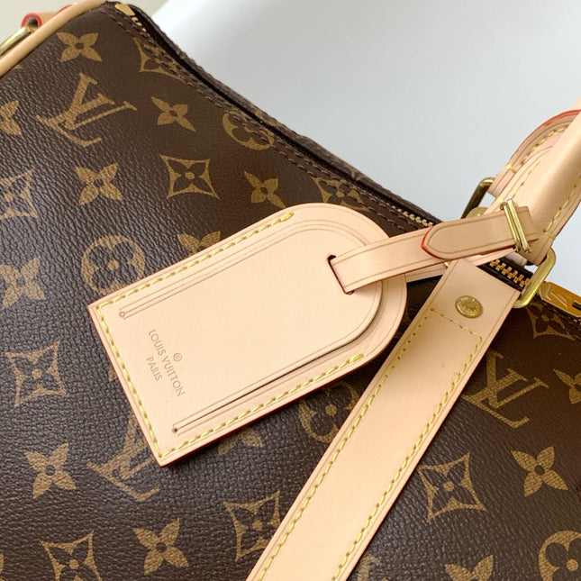 LV KEEPALL 45 BANDOULIERE MONOGRAM CANVAS