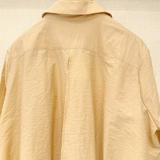 LOEWE SET IN BEIGE COTTON WITH EMBROIDERED LOGO