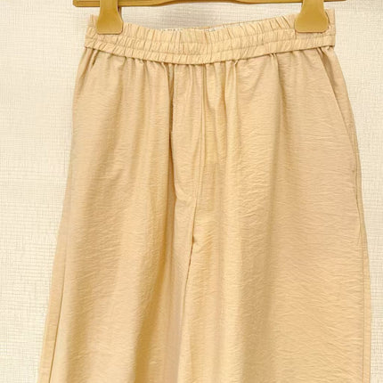 LOEWE SET IN BEIGE COTTON WITH EMBROIDERED LOGO