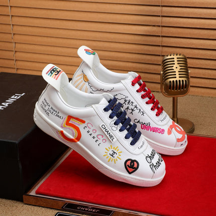 CC COCO SNEAKERS IN COLORFUL CALFSKIN