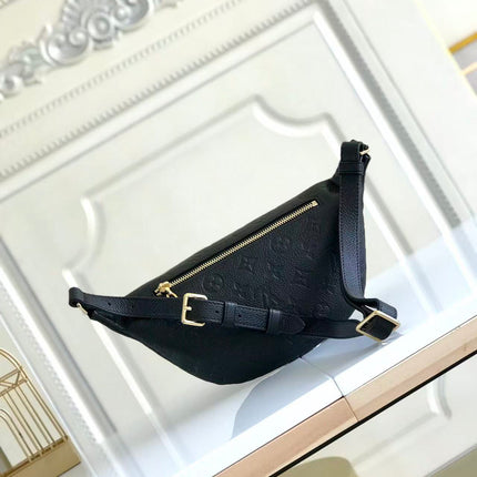 PRE-LOVED BUMBAG 37 IN BAG EMBOSSED MONOGRAM CALFSKIN TP3