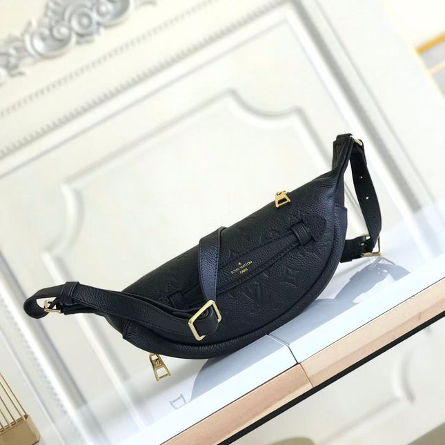 PRE-LOVED BUMBAG 37 IN BAG EMBOSSED MONOGRAM CALFSKIN TP3