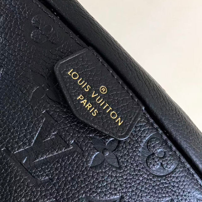 PRE-LOVED BUMBAG 37 IN BAG EMBOSSED MONOGRAM CALFSKIN TP3