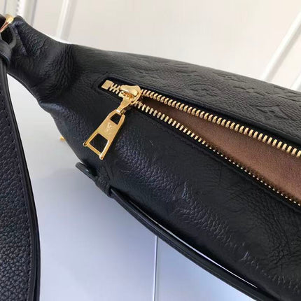 PRE-LOVED BUMBAG 37 IN BAG EMBOSSED MONOGRAM CALFSKIN TP3