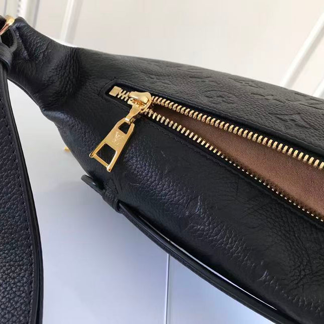 PRE-LOVED BUMBAG 37 IN BAG EMBOSSED MONOGRAM CALFSKIN TP3