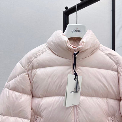 MONCLER PUFFER JACKET IN LIGHT PINK
