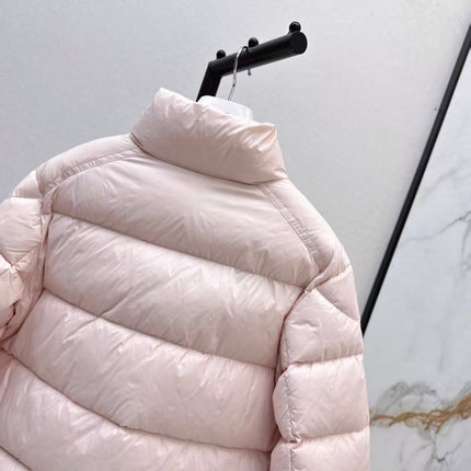 MONCLER PUFFER JACKET IN LIGHT PINK