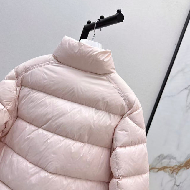 MONCLER PUFFER JACKET IN LIGHT PINK