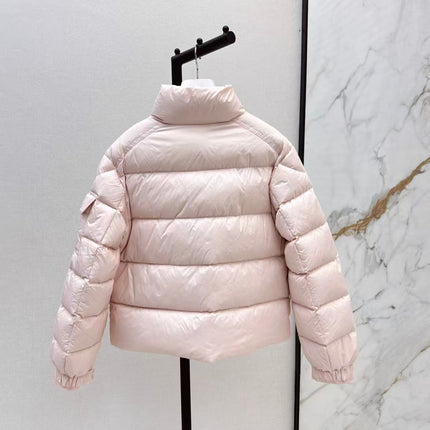 MONCLER PUFFER JACKET IN LIGHT PINK