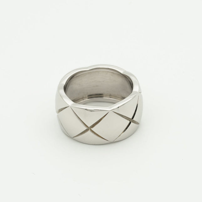 CRUSH RING 10MM QUILTED