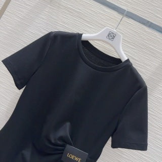 Loewe 2025 Draped T-Shirt Cotton