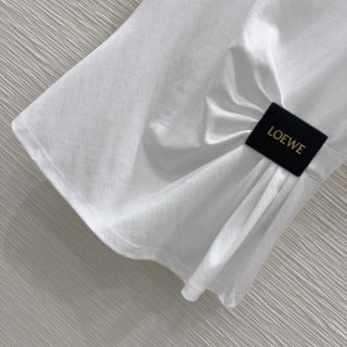 Loewe 2025 Draped T-Shirt Cotton