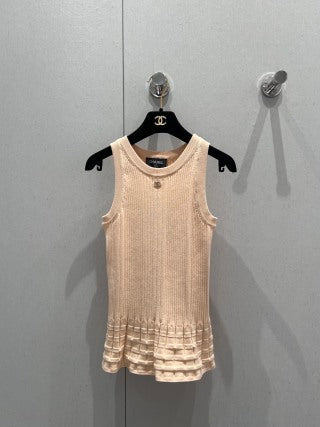 CC 25 Patterned Knitted Vest