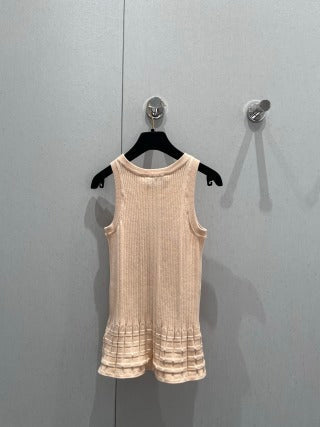 CC 25 Patterned Knitted Vest