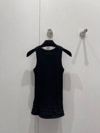 CC 25 Patterned Knitted Vest