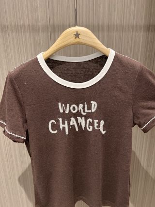 CC Embroidered Collared T-shirt Cotton