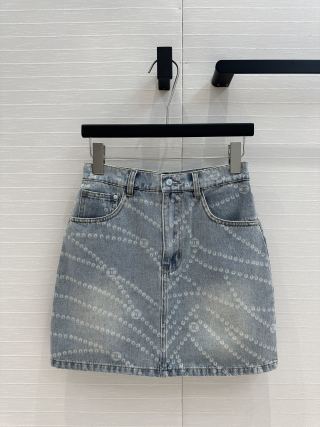 CC Denim Set Blue Cotton