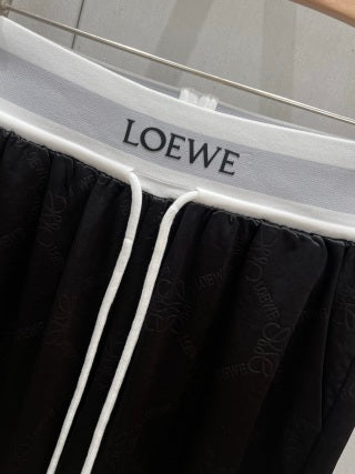 Loewe 25 logo Embossed Trousers Cotton