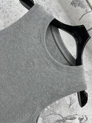 Loewe 25 Hollow Lace Vest Cotton