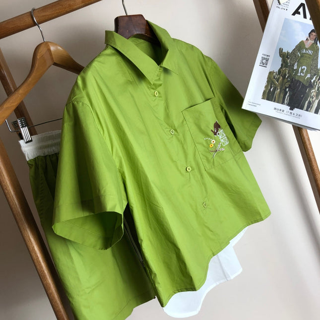 LOEWE SHIRT & SHORTS SET STYLE 148