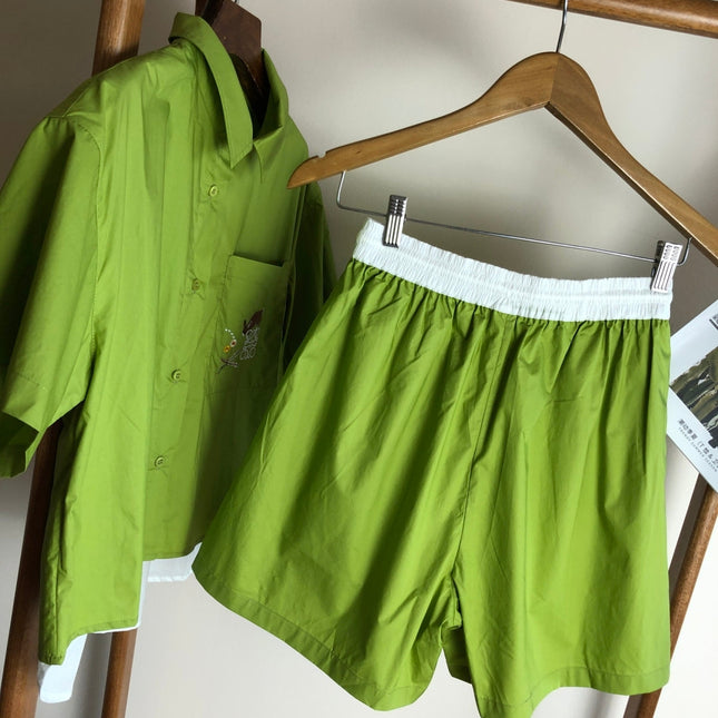 LOEWE SHIRT & SHORTS SET STYLE 148