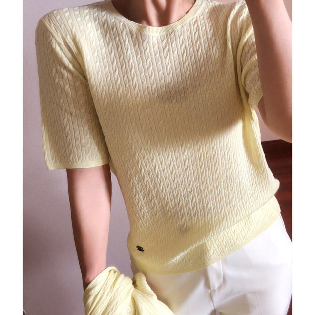 CHANEL 25S CREW NECK T-SHIRT STYLE 164