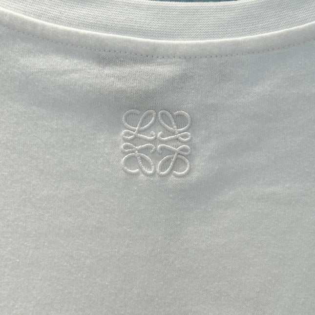 Loewe 25 Pink Bear T-shirt White Cotton