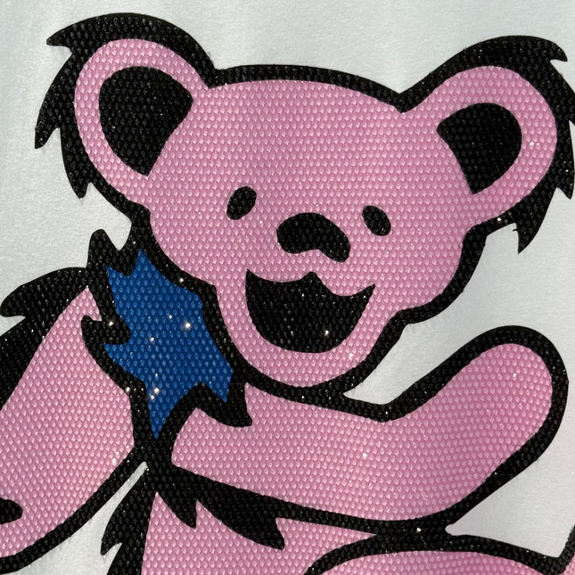 Loewe 25 Pink Bear T-shirt White Cotton