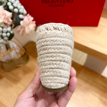 LACE-UP WEDGE SANDALS IN WHITE CALFSKIN WITH STUDS