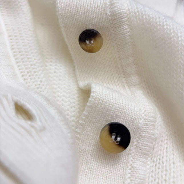 HERMES 25S CASHMERE KNIT JACKET 231