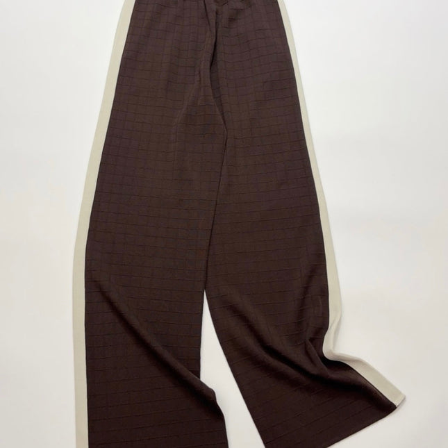 HERMES 25S STRAIGHT-LEG KNIT PANTS 194