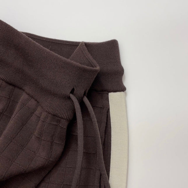 HERMES 25S STRAIGHT-LEG KNIT PANTS 194