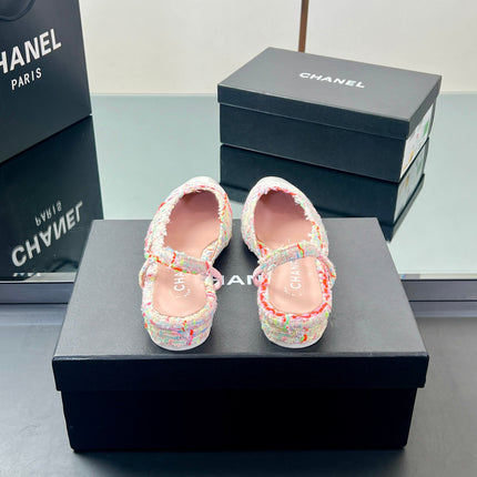 CC SLINGBACK 25S 25 MM IN MULTICOLOR TWEED