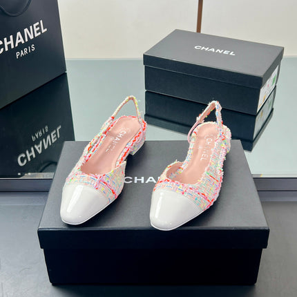 CC SLINGBACK 25S 25 MM IN MULTICOLOR TWEED