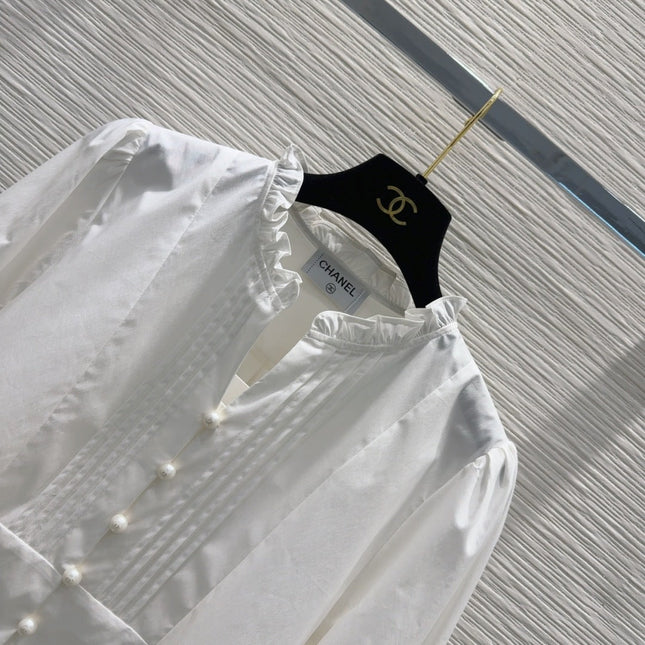 CC 25 Shirt White Cotton