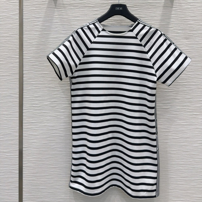 DIOR 25S STRIPED DRESS STYLE 159