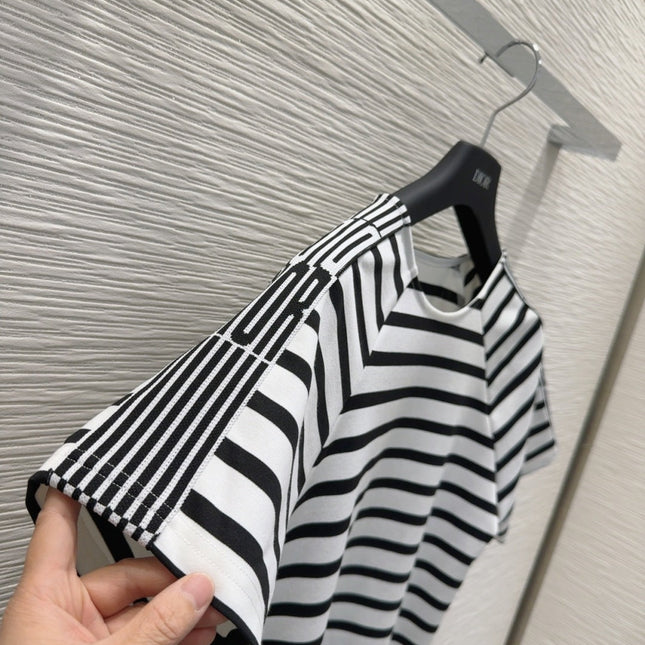 DIOR 25S STRIPED DRESS STYLE 159