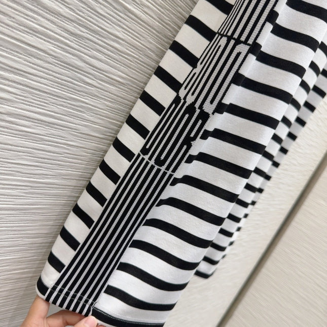 DIOR 25S STRIPED DRESS STYLE 159