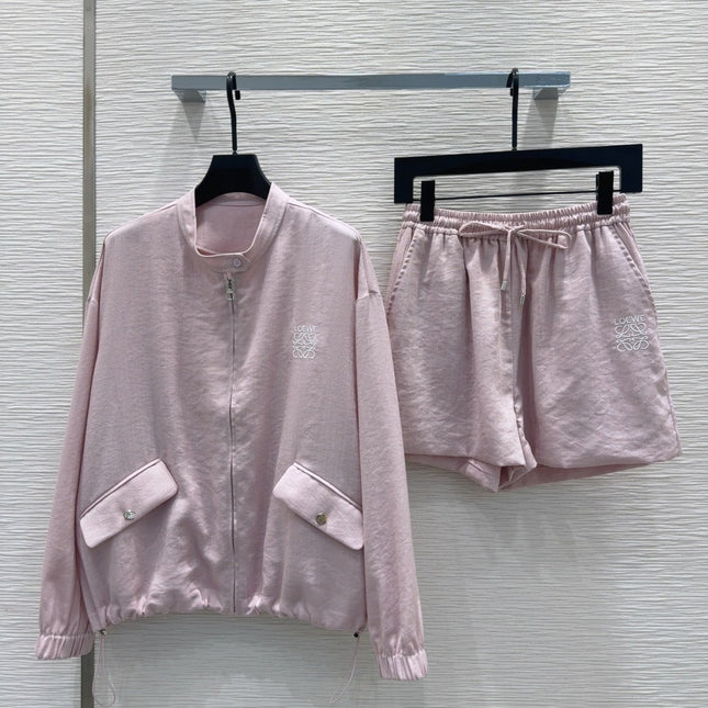 Loewe 2025 Set Pink Rayon