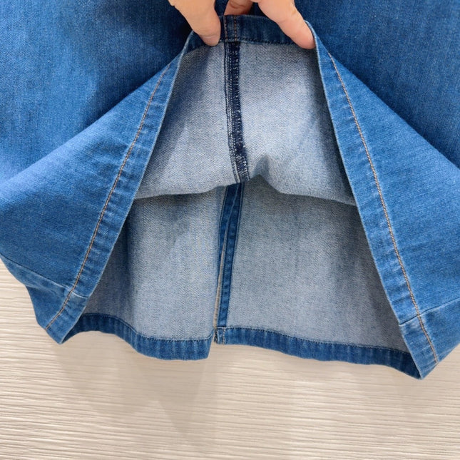 Loewe 2025 Dress Blue Denim Cotton